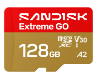 Sandisk 128GB microSDXC Extreme Go UHS-I 240/120 MB/s - 1549250 - zdjęcie 1